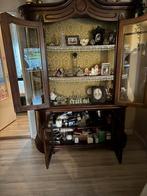 Kast met bol glas, Ophalen of Verzenden