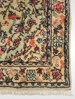 Handmade Perzisch wol Tabriz tapijt loper mint groen 90x180, Gebruikt, Tabriz oosters groen, ., 200 cm of meer