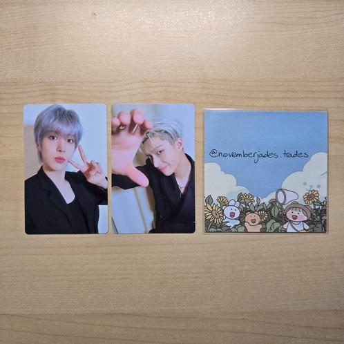 ATEEZ Golden Hour part 2 Yunho en Mingi photocards, Verzamelen, Muziek, Artiesten en Beroemdheden, Zo goed als nieuw, Foto of Kaart