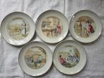 Pillivuyt (5x) verschillende kaasborden porselein Frankrijk., Antiek en Kunst, Ophalen of Verzenden