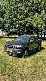 Ford Ranger 2017 wildtrack 3.2 pickup marge topstaat, Auto's, Automaat, 4 stoelen, Leder en Stof, Zwart