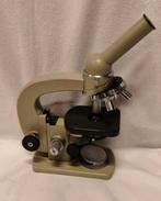 Runhardt microscoop met accessoires USSR, Audio, Tv en Foto, Optische apparatuur | Microscopen, Ophalen, Zo goed als nieuw, Minder dan 400x