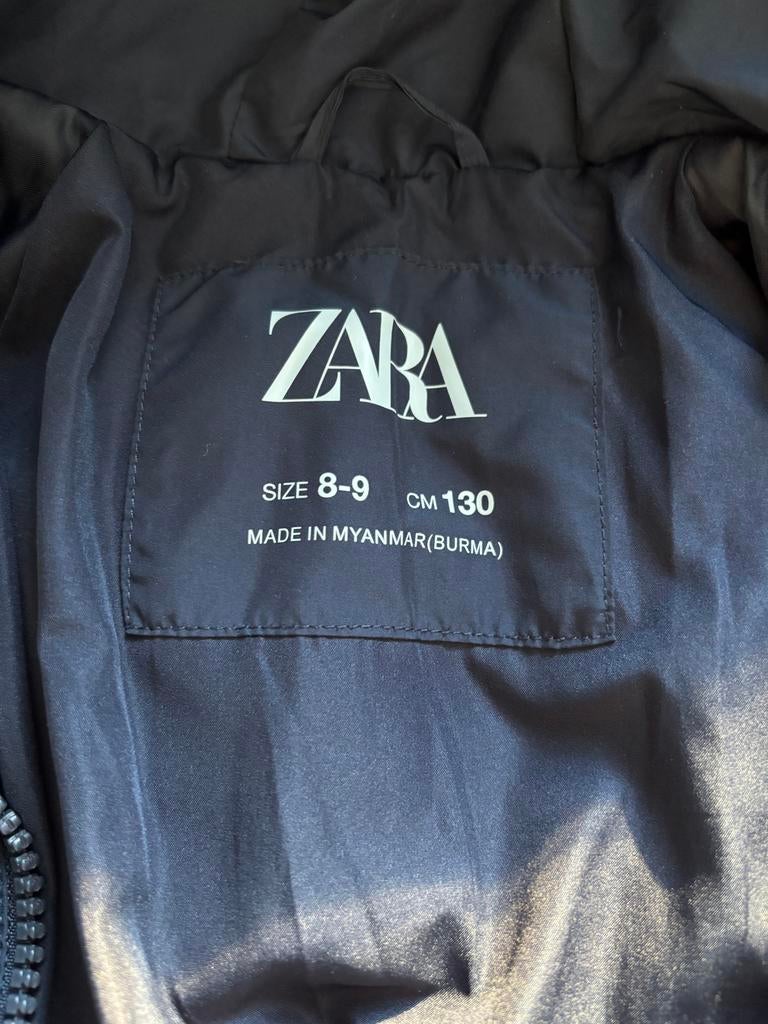 Zara winter Jas - Maat 130 - Zo goed als nieuw, Ophalen, Zo goed als nieuw, Jongen of Meisje, Overige typen