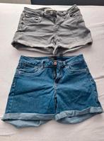 2 korte spijkerbroek short stretch denim zgan S, Kleding | Dames, Spijkerbroeken en Jeans, Blauw, Ophalen of Verzenden, Zo goed als nieuw