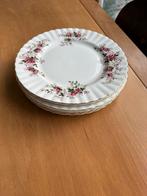 Ontbijtborden Royal Albert Lavender Rose, Antiek en Kunst, Antiek | Servies los, Ophalen