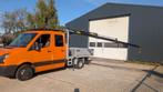 Crafter 2012 met 022 T Hiab kraan en 3.5 Ton trekgewicht, Euro 5, Volkswagen, 163 pk, Origineel Nederlands