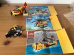 Lego creator 3 in 1 : vliegtuig helikopter boot, Complete set, Ophalen of Verzenden, Lego