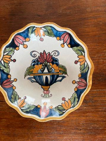 Decoratief Bord - Handbeschilderd beschikbaar voor biedingen