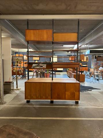 Poul Cadovius by Royal System vintage modulaire roomdivider beschikbaar voor biedingen