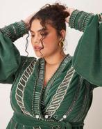 Fluwelen omslagjurk wikkeljurk maat 48 Wauw! Prachtig!, Kleding | Dames, Grote Maten, Verzenden, Jurk, Nieuw, Asos