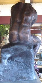 Bronzen beeld / De DENKER, Tuin en Terras, Tuinbeelden, Huis en tuin decoratie Marie, Nieuw, Info@huisentuindecoratiemarie.nl