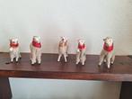 (5) Oude Wollen Kerstschaapjes/Schaapjes/Schaapje, Ophalen of Verzenden
