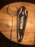 Victor Thruster K Badminton Racket + tas, Sport en Fitness, Badminton, Ophalen of Verzenden, Zo goed als nieuw, Racket(s)