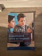 Gemotiveerd leren en lesgeven - Anje Ros, Boeken, Studieboeken en Cursussen, Ophalen of Verzenden, Zo goed als nieuw, HBO