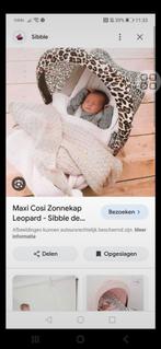 Maxi cosi zonnekap, Ophalen of Verzenden, Zo goed als nieuw