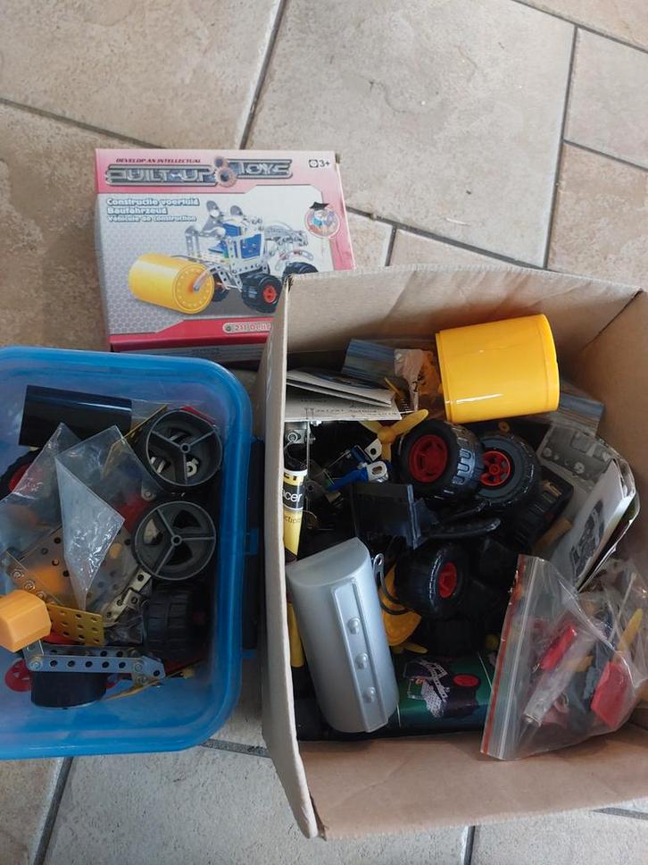 Meccano-achtig Constructie Speelgoed, Kinderen en Baby's, Speelgoed | Bouwstenen, Gebruikt, Overige merken, Ophalen of Verzenden