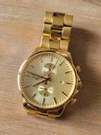 Netjes gouden horloge van Tayroc, Sieraden, Tassen en Uiterlijk, Horloges | Heren, Overige merken, Staal, Staal, Zo goed als nieuw