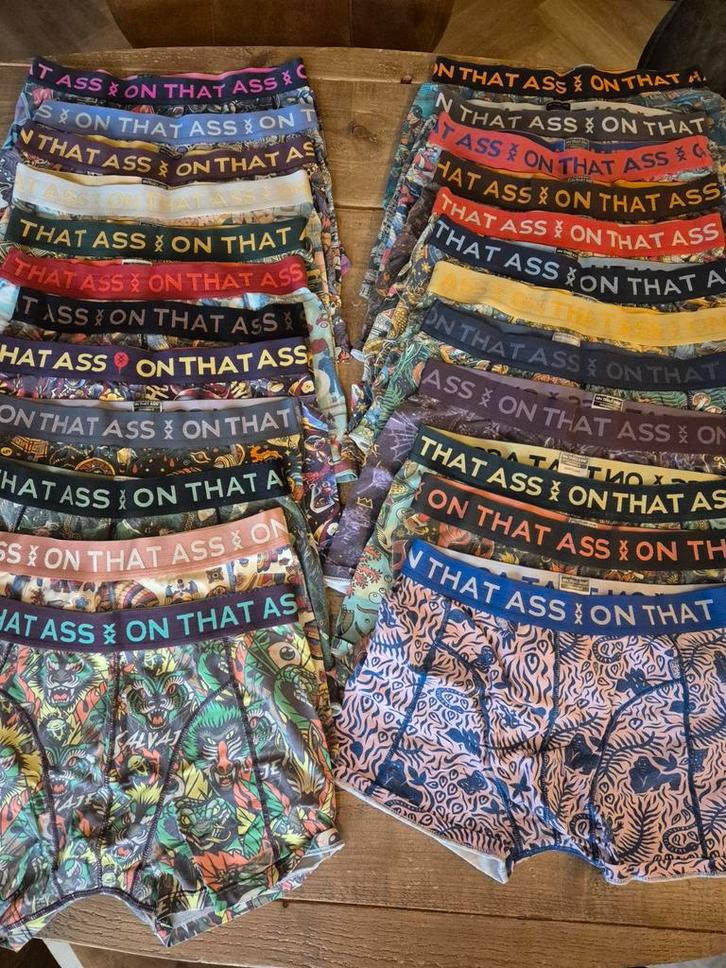 On That Ass Onderbroeken Maat L - 14 stuks, Kleding | Heren, Ondergoed, Boxer, Blauw, Ophalen of Verzenden