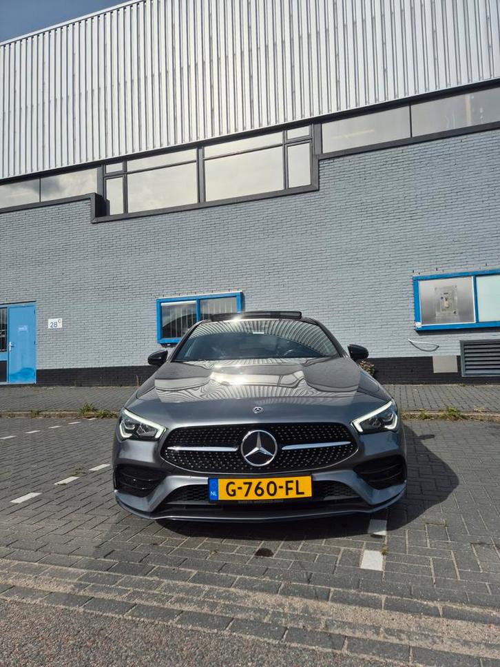 Mercedes-Benz CLA 180 136pk 7G-DCT 2019 NAp Grijs, Auto's, Mercedes-Benz, Particulier, CLA, ABS, Achteruitrijcamera, Adaptieve lichten