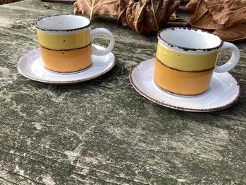 Vintage Servies Midwinter Stonehenge Sun Theekop Schotel beschikbaar voor biedingen