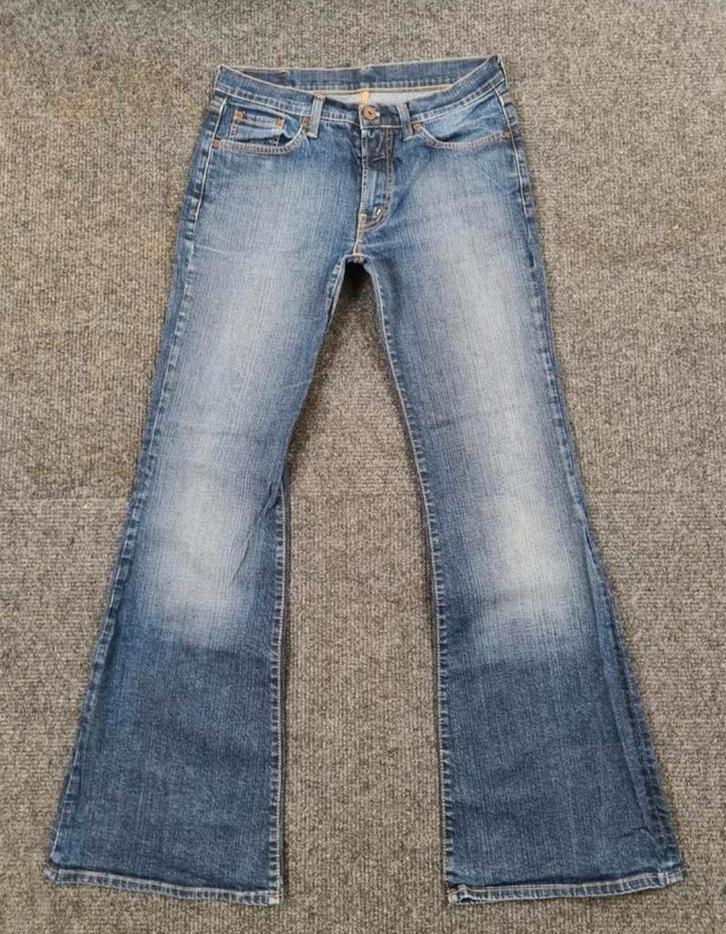Replay flare W30 L32 WMN Tulsi3032 Blauw, Kleding | Dames, Spijkerbroeken en Jeans, Zo goed als nieuw, W30 - W32 (confectie 38/40)