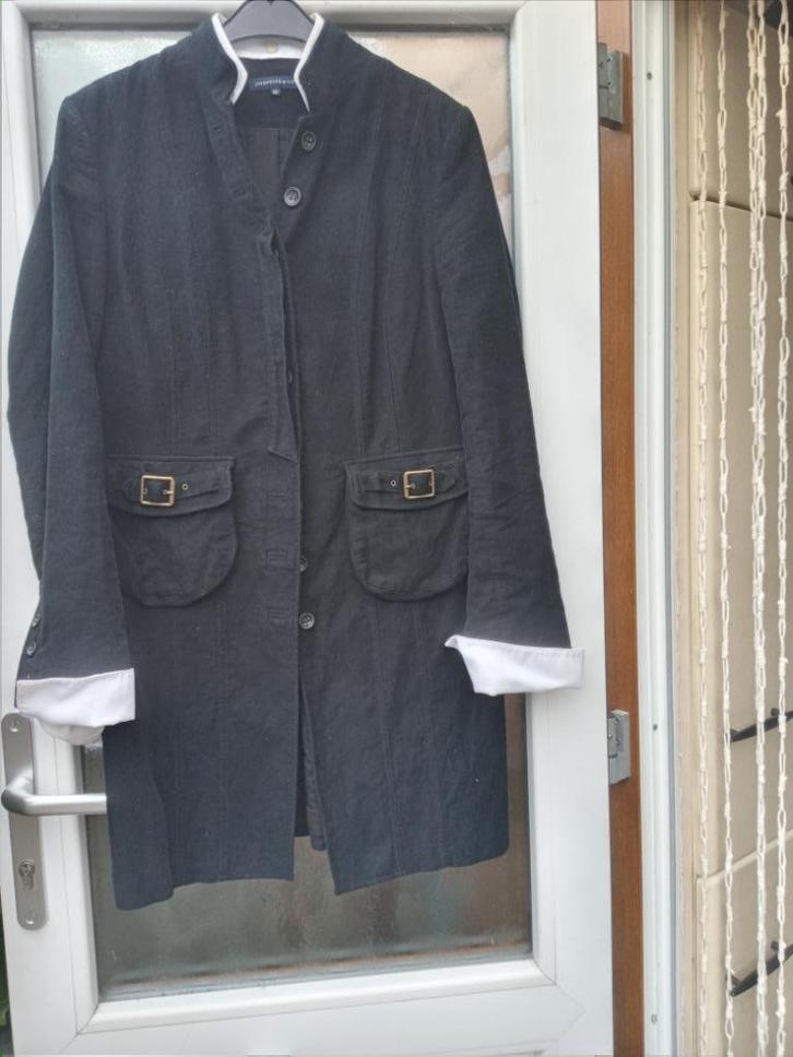 KOETSIERSJASJE, Kleding | Dames, Jasjes, Kostuums en Pakken, Zo goed als nieuw, Jasje, Maat 42/44 (L), Zwart, Ophalen of Verzenden