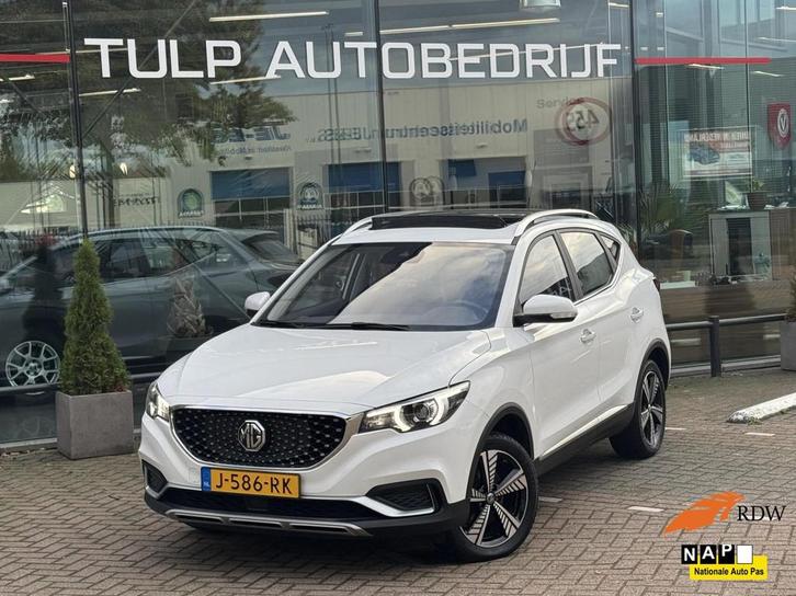 MG ZS EV Luxury 45 kWh 2020 e eigenaar Pano Navi, Auto's, MG, Bedrijf, Te koop, ZS, ABS, Achteruitrijcamera, Adaptive Cruise Control