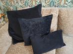 Dutch Decor, Huis en Inrichting, Woonaccessoires | Kussens, Ophalen of Verzenden, Zo goed als nieuw, Zwart, Vierkant