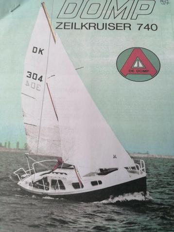 Domp zeilkruiser 7.4 beschikbaar voor biedingen