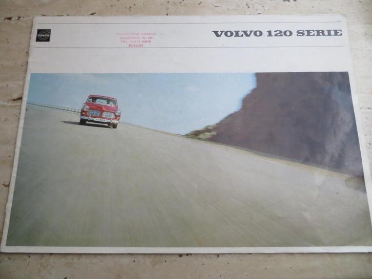 Folder Volvo 120-serie Amazon Volvo 121, Volvo 122S 1965, Boeken, Auto's | Folders en Tijdschriften, Gelezen, Volvo, Ophalen of Verzenden