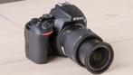 Nikon D3500 Body + 18-55 mm AF-P, Ophalen, Zo goed als nieuw, Compact, Nikon