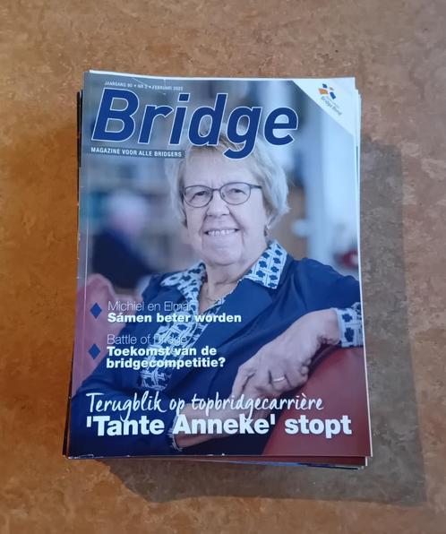 tijdschrift Bridge - 17 exemplaren, Boeken, Tijdschriften en Kranten, Zo goed als nieuw, Sport en Vrije tijd, Ophalen