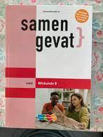 Samengevat Wiskunde B VWO, Ophalen of Verzenden, Zo goed als nieuw, VWO, Wiskunde B
