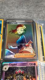 Rainbow kaart aroma lady met sleeve 221/203, Hobby en Vrije tijd, Verzamelkaartspellen | Pokémon, Nieuw, Sleeves of Kaarthoesjes