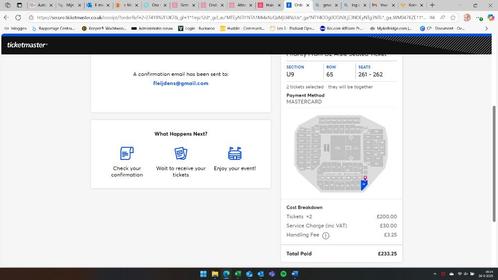 2 zitplaatsen Bruce Springsteen Liverpool 4 juni 2025, Tickets en Kaartjes, Concerten | Overige, Twee personen, Juni