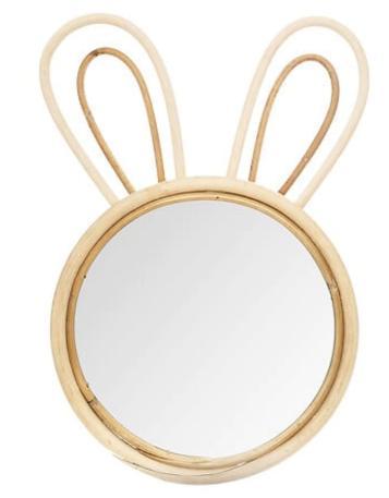 Konijn Spiegel, Kinderen en Baby's, Kinderkamer | Inrichting en Decoratie, Nieuw, Spiegel, Ophalen of Verzenden