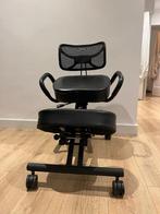 ergonomic kneeling chair, Ophalen, Zwart, Zo goed als nieuw, Bureaustoel