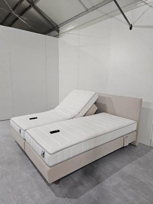Boxspring Auping 180x200 Elektrisch M1 + Cresto Matrassen, Huis en Inrichting, Slaapkamer | Boxsprings, Zo goed als nieuw, 180 cm