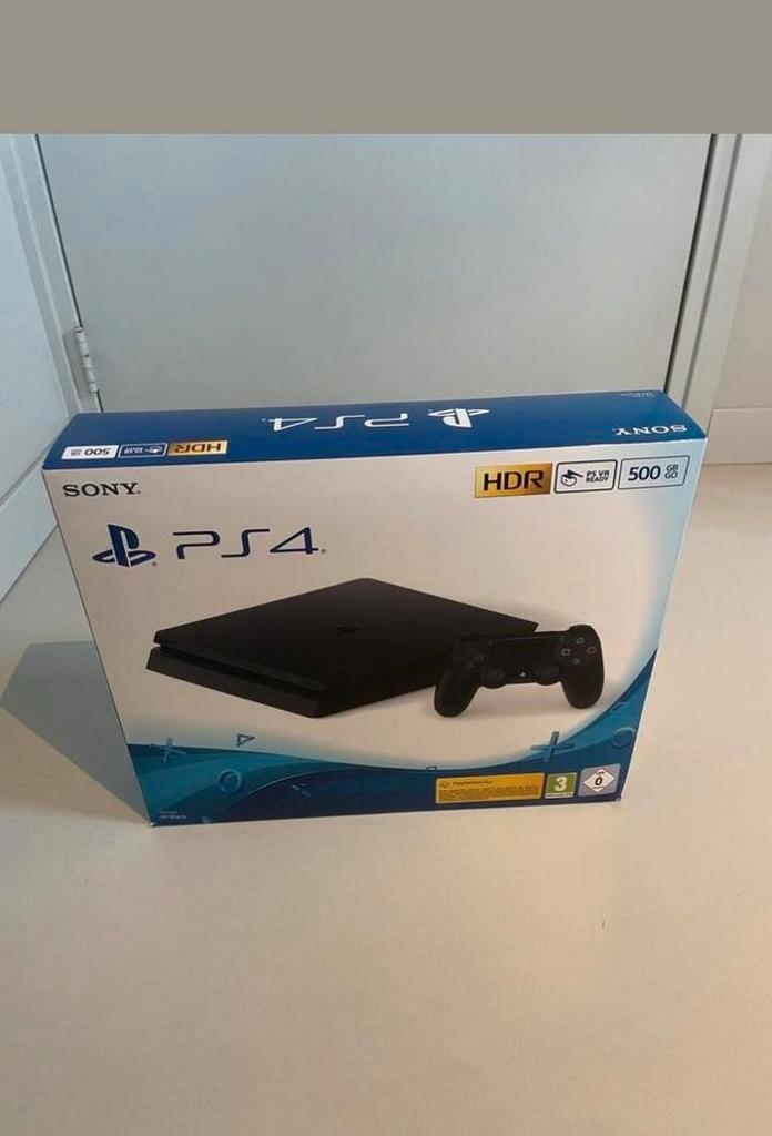 PlayStation 4 500gb console in originele doos, Spelcomputers en Games, Spelcomputers | Sony PlayStation 4, Nieuw, Slim, 500 GB