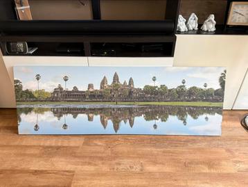Angkor wat tempel foto op canvas beschikbaar voor biedingen
