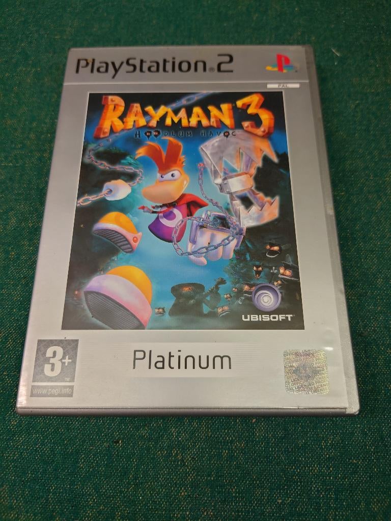 Rayman 3 Hoodlum Havoc voor PS2, Spelcomputers en Games, Games | Sony PlayStation 2, 1 speler, Zo goed als nieuw, Vanaf 3 jaar