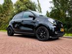 Smart ForFour 1.0 52KW 2017 Zwart, Auto's, Smart, 4 stoelen, Zwart, Origineel Nederlands, 24 km/l