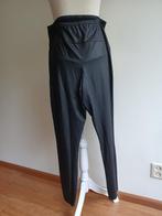 1 zwarte leather look stretch zwangerschapsbroek/legging, Kleding | Dames, Positiekleding, Ophalen of Verzenden, Zo goed als nieuw