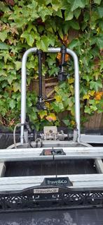 FIETSENDRAGER TRAVEL & CO COMPLEET 125 euro, Auto diversen, Fietsendragers, Ophalen, 2 fietsen, Zo goed als nieuw, Trekhaakdrager