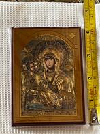 Byzantijns, Orthodoxe Icoon Moeder Gods Maria en Jezus, Nieuw, Ophalen of Verzenden