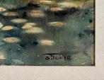 1037. Aquarel, Albert Torie, Nederland, midden 20e eeuw, Antiek en Kunst, Kunst | Schilderijen | Klassiek, Ophalen of Verzenden