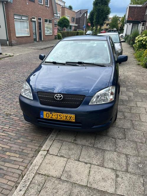 Toyota Corolla 1.4 Vvt-i 3DR Linea Terra 2002 Blauw EXPORT, Auto's, Toyota, Particulier, Corolla, ABS, Elektrische buitenspiegels