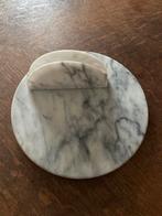 Marmeren schaal met servethouder, Huis en Inrichting, Schaal, Rond, Ophalen of Verzenden, Zo goed als nieuw