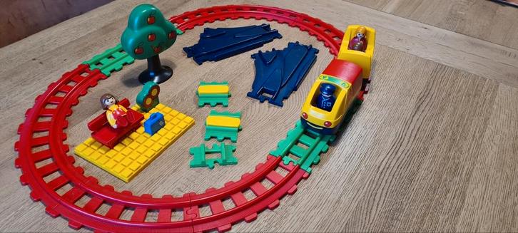 playmobil 1-2-3 elektrische trein, Kinderen en Baby's, Speelgoed | Thomas de Trein, Gebruikt, Ophalen of Verzenden