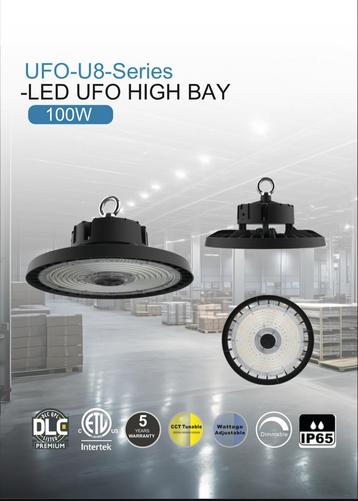 LED UFO High Bay 100W - Industriele Verlichting beschikbaar voor biedingen